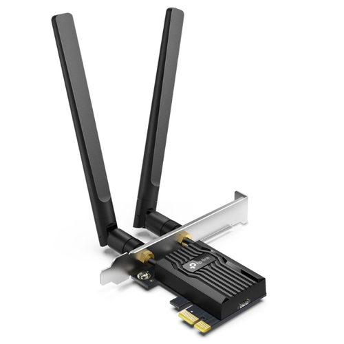 Adaptador TP-Link Dual Band Wi-Fi6 Bluetooth PCI Express con High Gain External Antennas