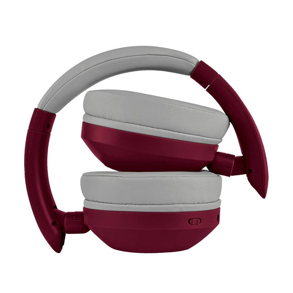 Audifono Perfect Choice Soundia Bluetooth On-Ear Borgoña