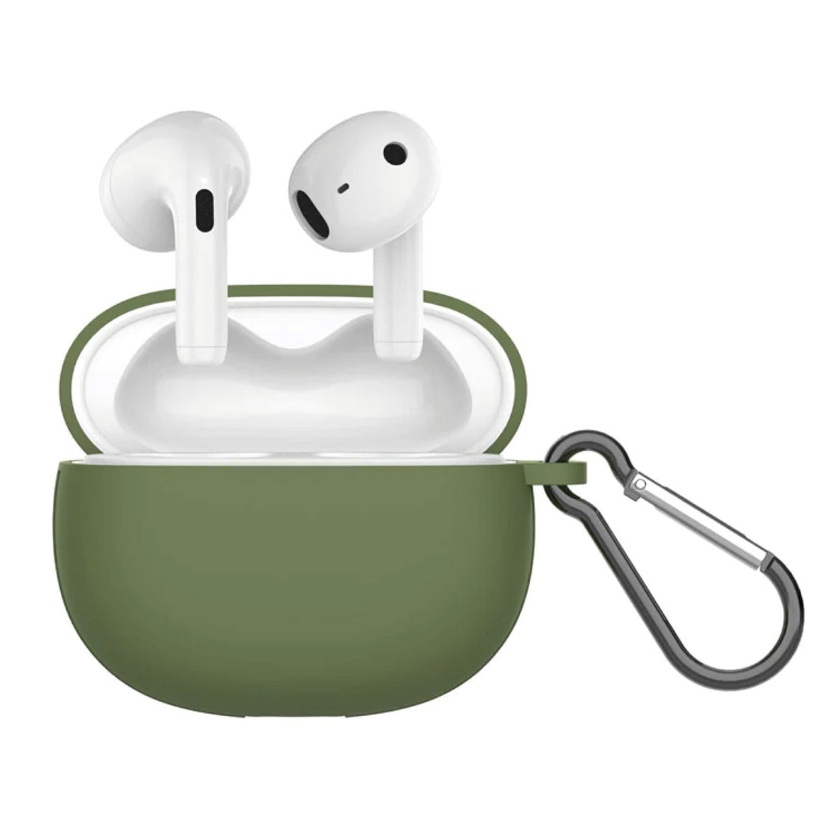 Audífonos Argomtech Skeipods E55 Inalámbricos Control Táctil — Verde