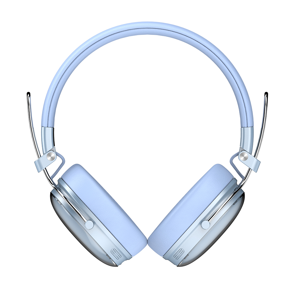 Audífonos Inalámbricos Acteck Over Ear Luxe Chic HP710 Elite Azul