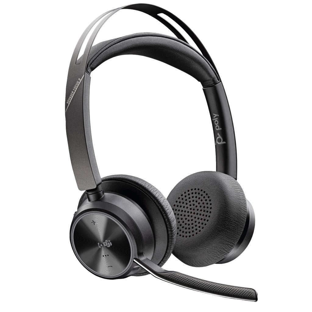 Auriculares Poly Voyager Focus 2 Microsoft Teams Certified with charge stand Headset