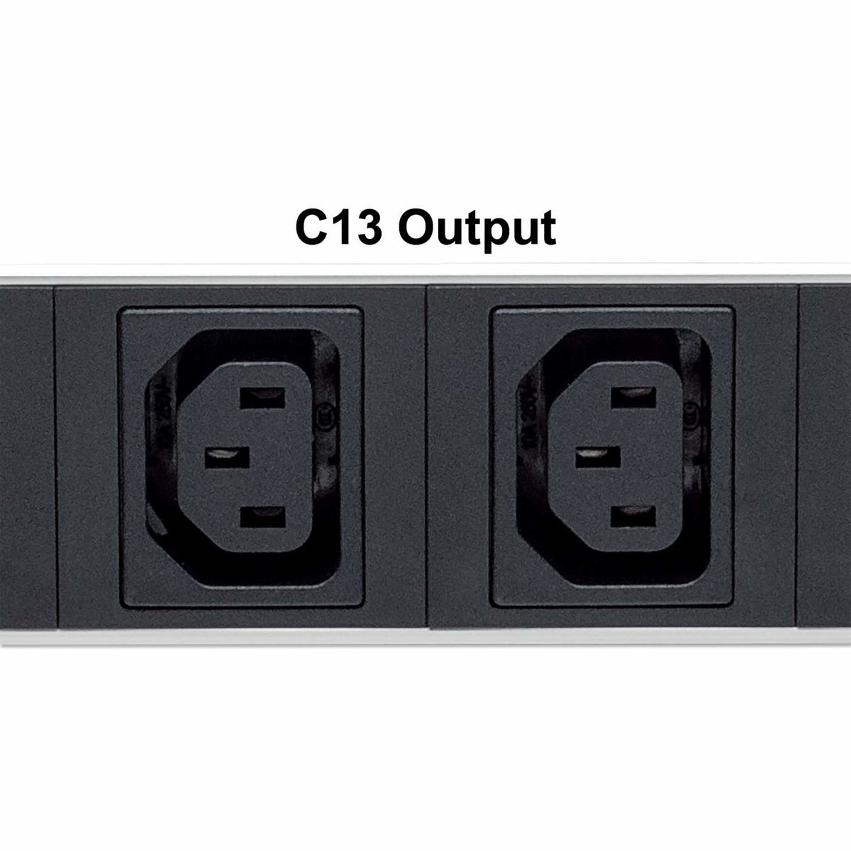 Barra PDU Intellinet Multicontactos 8 Salidas Montaje en Rack 19" Color Negro