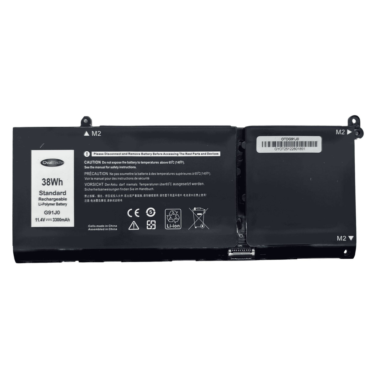 Baterías Ovaltech OTDG91J0
