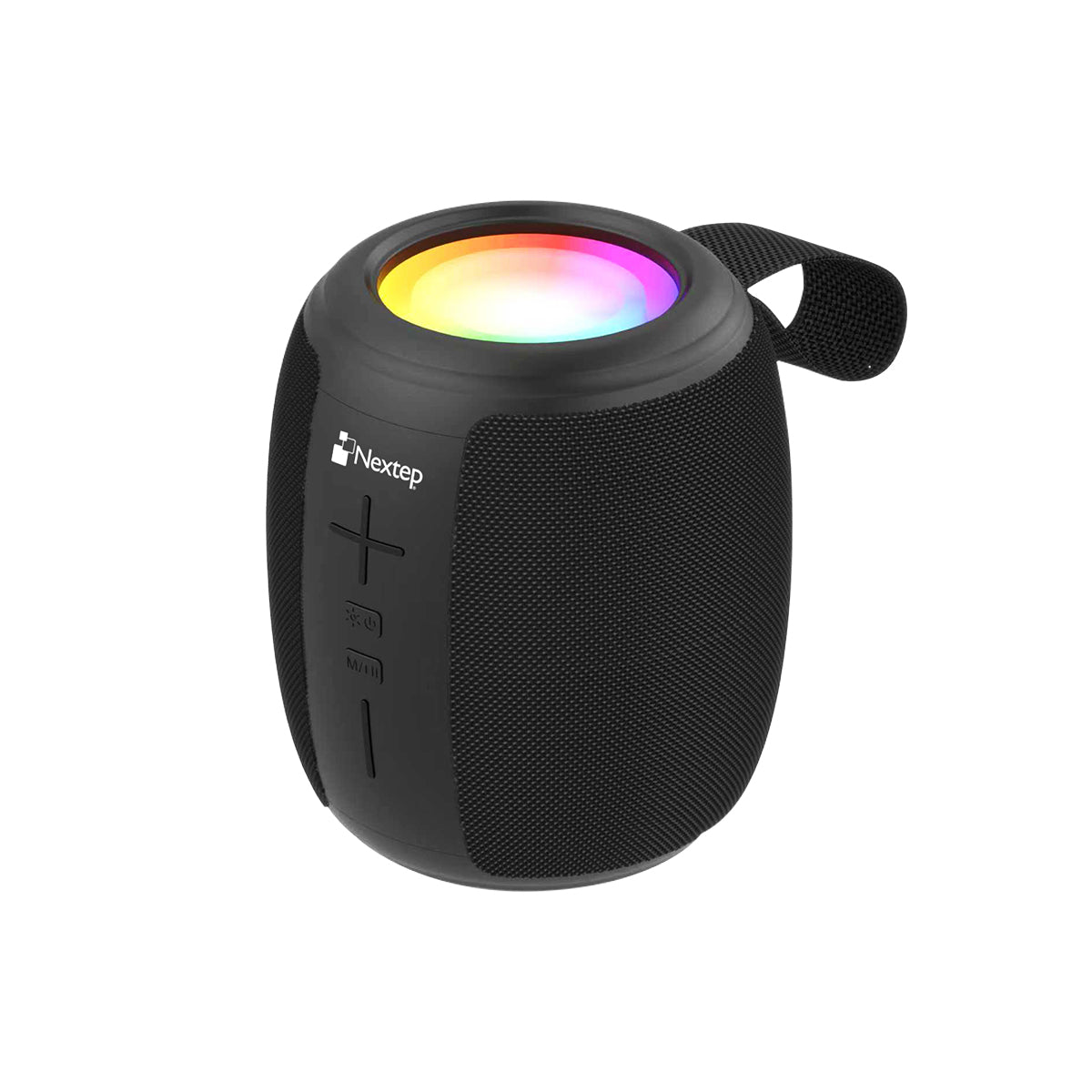 Bocina Nextep Bluetooth Portátil Circle Beat Radio FM 5W