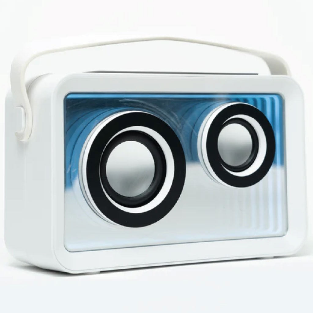 Bocina Portátil Loopstar Perfect Choice Bluetooth Recargable 15W Blanco
