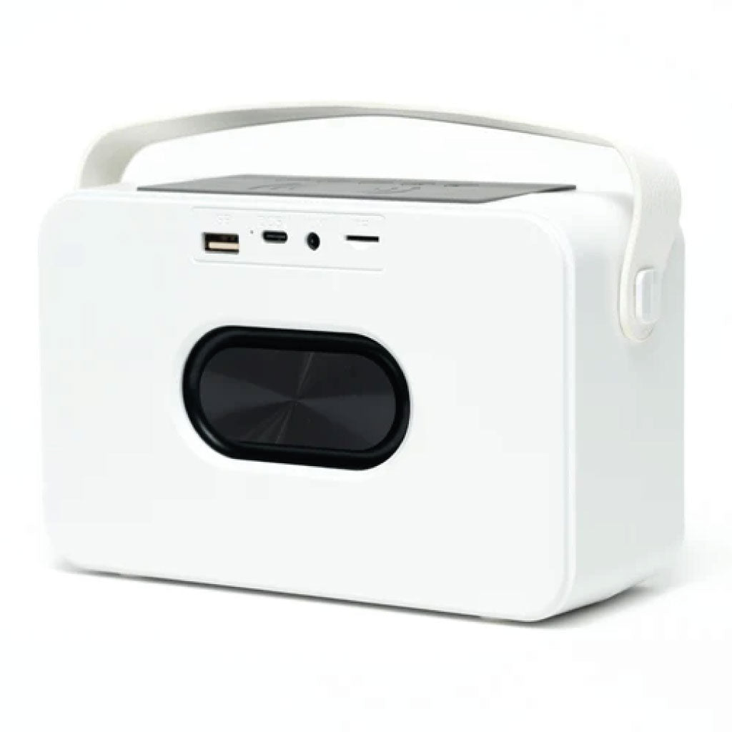 Bocina Portátil Loopstar Perfect Choice Bluetooth Recargable 15W Blanco