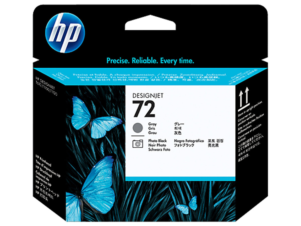 Cabezal HP LF de Impresión 72 Color Gris-Negro Fotográfico