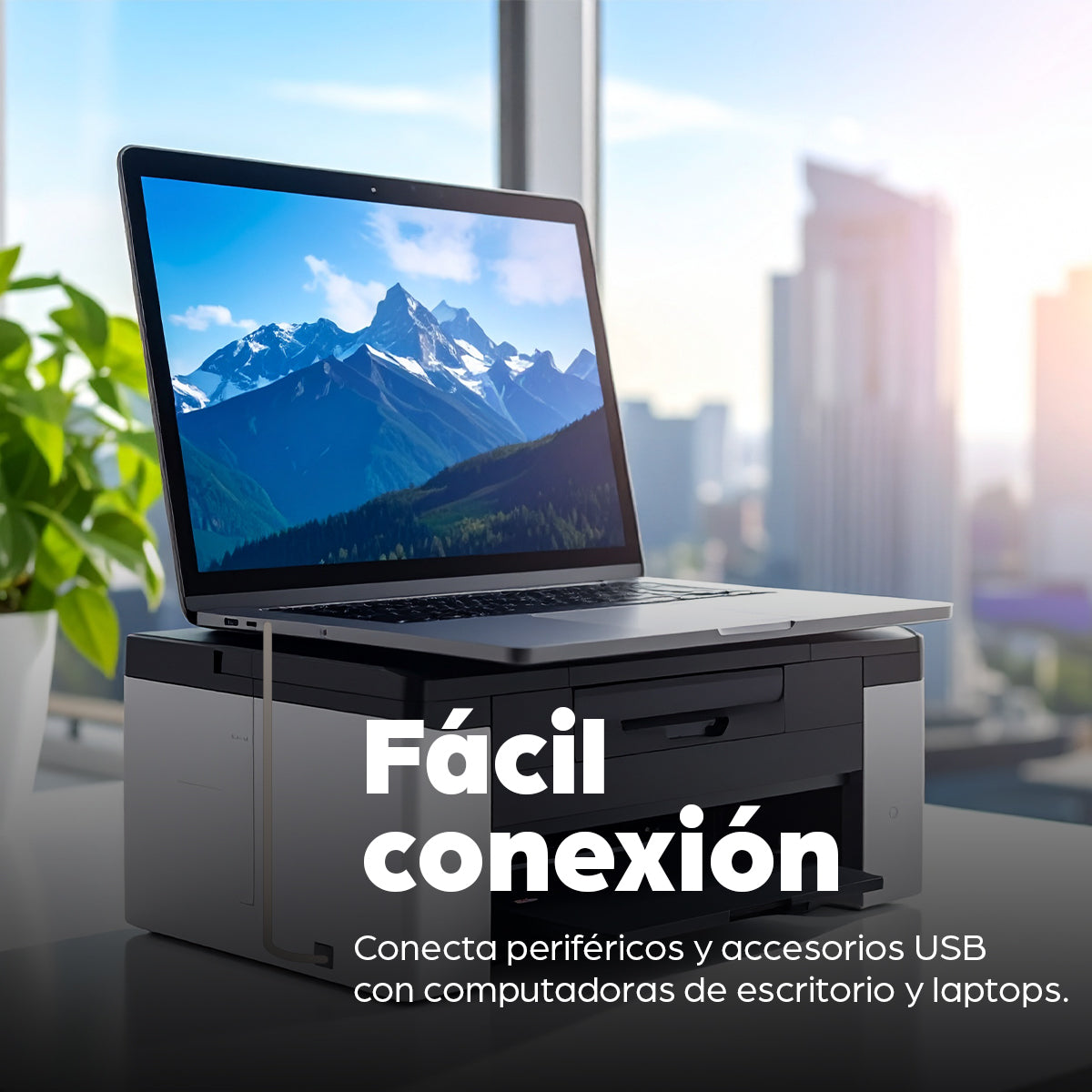 Cable Manhattan Extensión Activa USB Alta Velocidad A-B 11m Color Plata