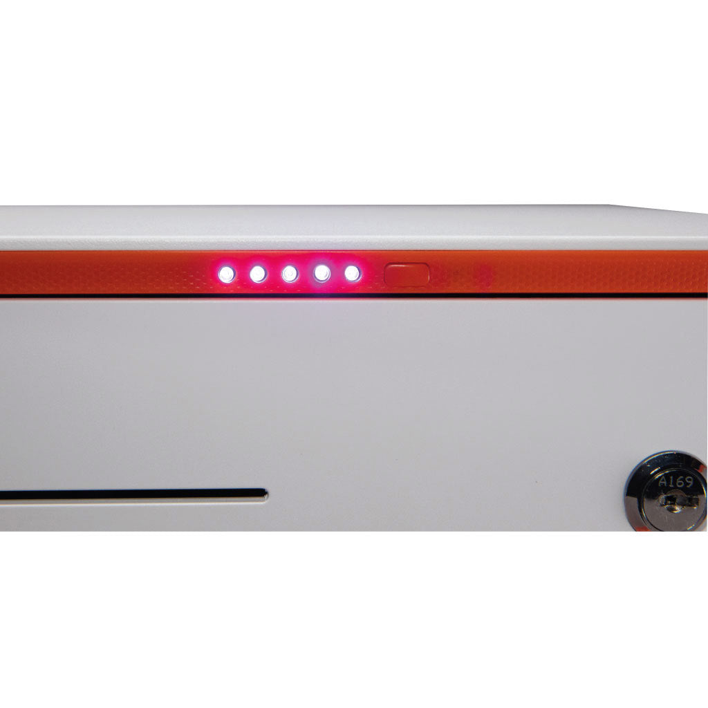 Caja para Efectivo Clip con Luz UV de Apoyo para Autentificación de Billetes conexión a cualquier Clip vía Bluetooth