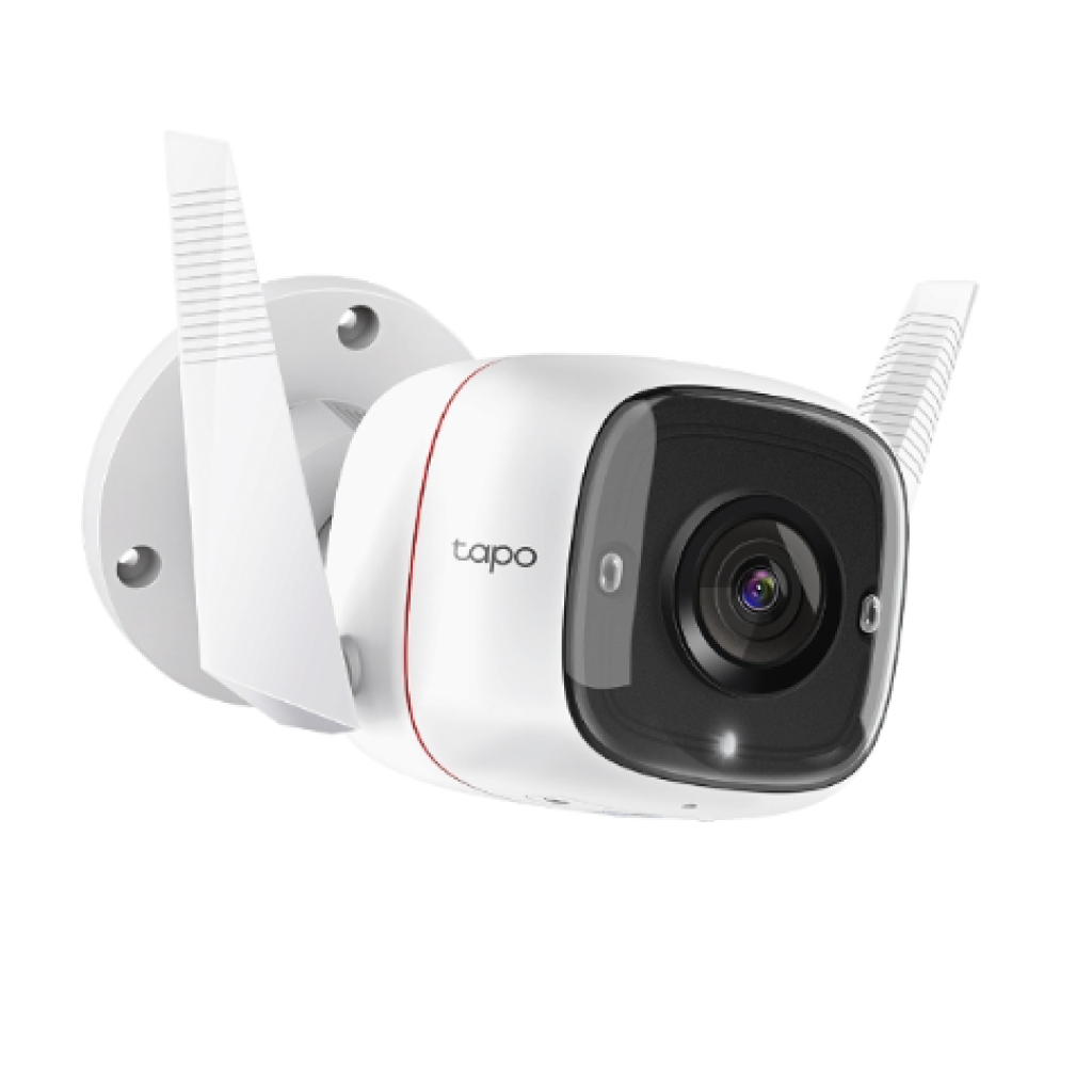 Cámara de seguridad Wi-Fi Tapo de TP-Link para exteriores 2K (2304x1296) 2.4 GHz 2T2R 2 × Externaliores