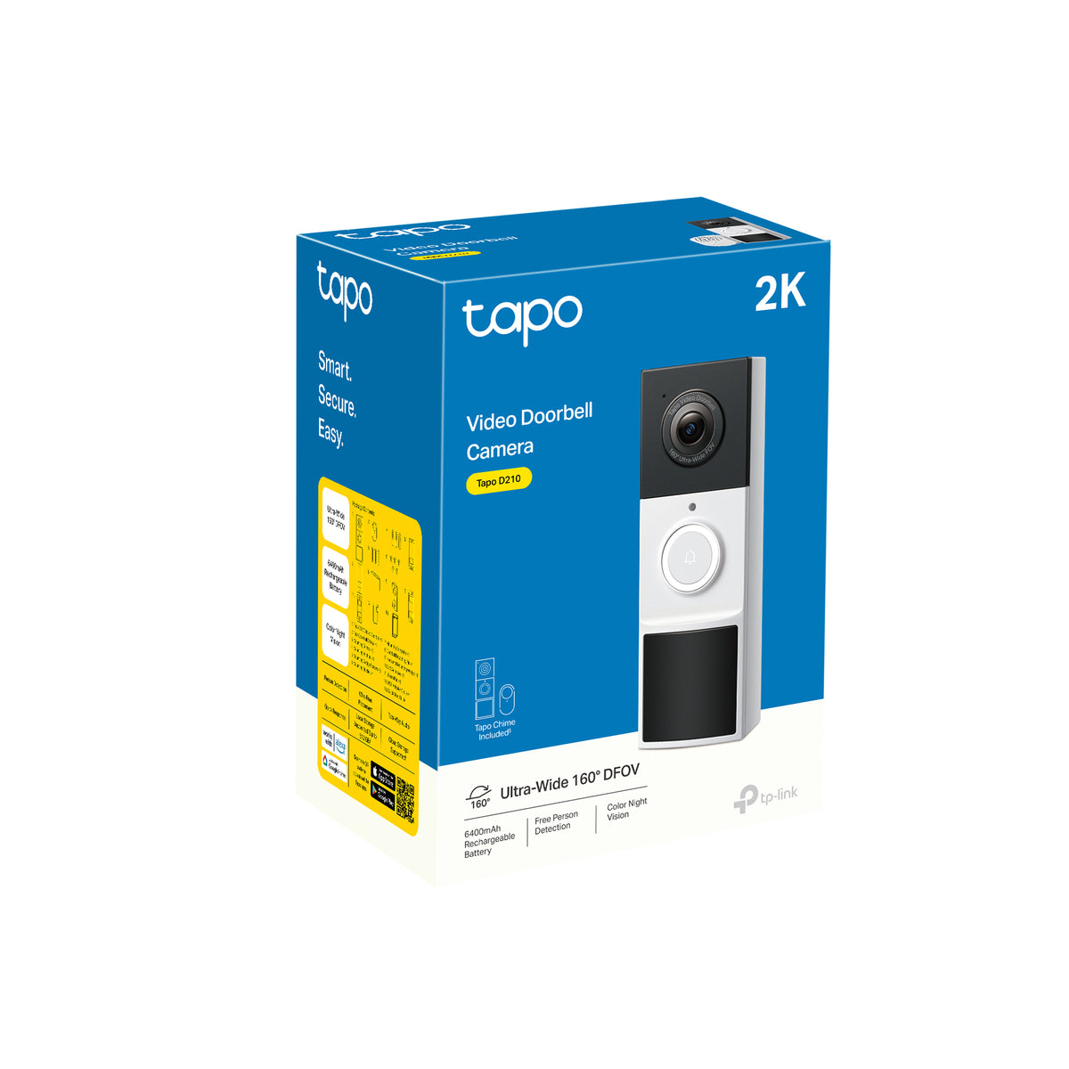 Cámara de Video Vigilancia TP-Link TAPO D210