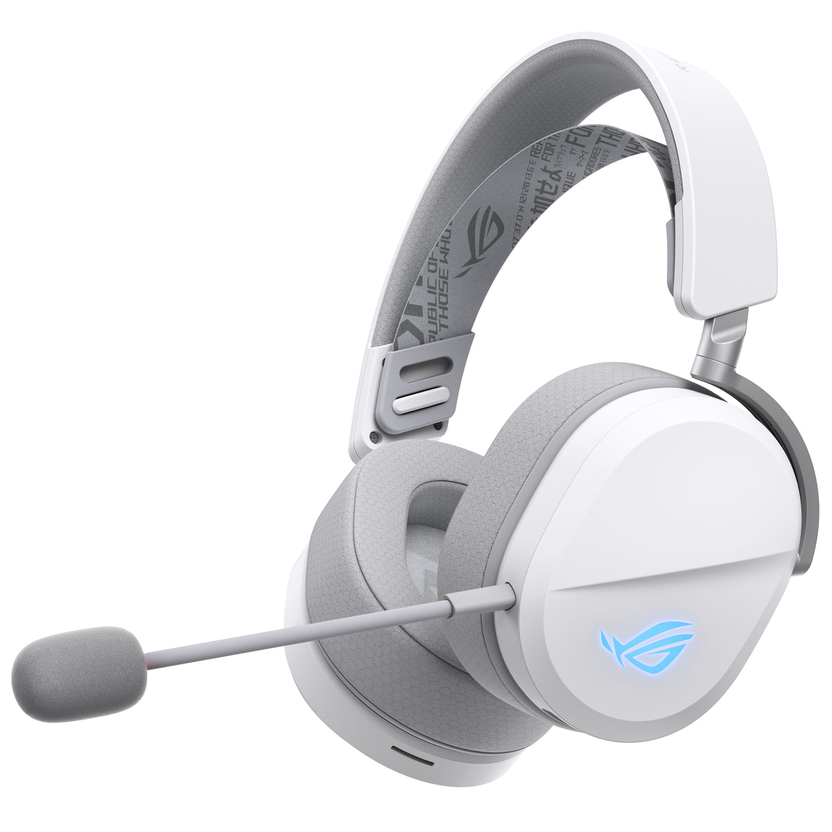Diadema ASUS Gamer ROG Pelta Inalámbrica ROG SpeedNova 2.4 GHz USB-C Micrófono Blanco