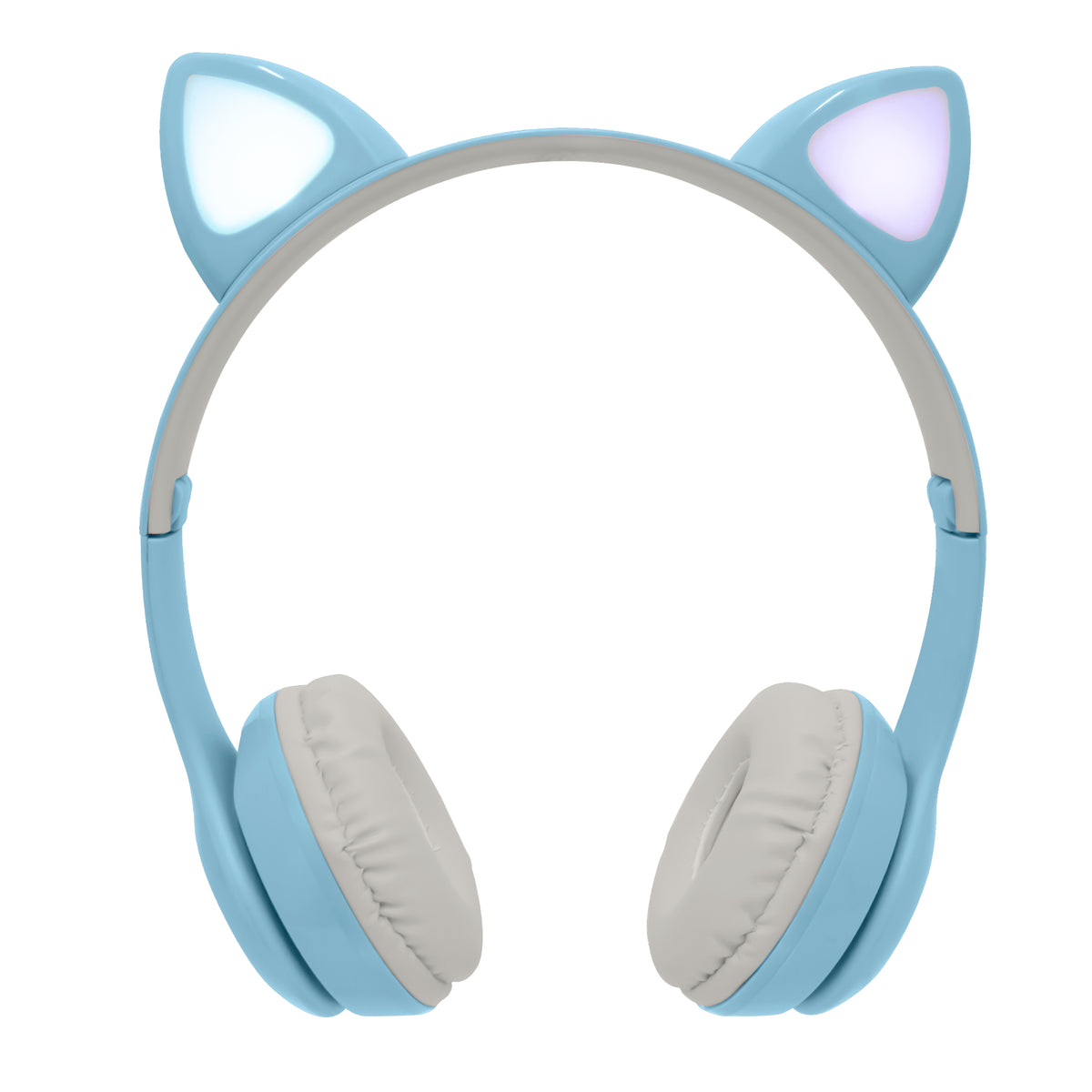 Diadema Perfect Choice Catto Inalámbrica con Luz para Niños — Azul