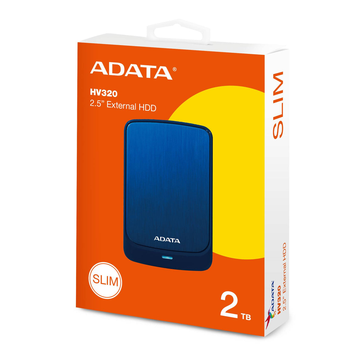Disco Duro Externo ADATA 2TB HV320 USB 3.1 — Azul
