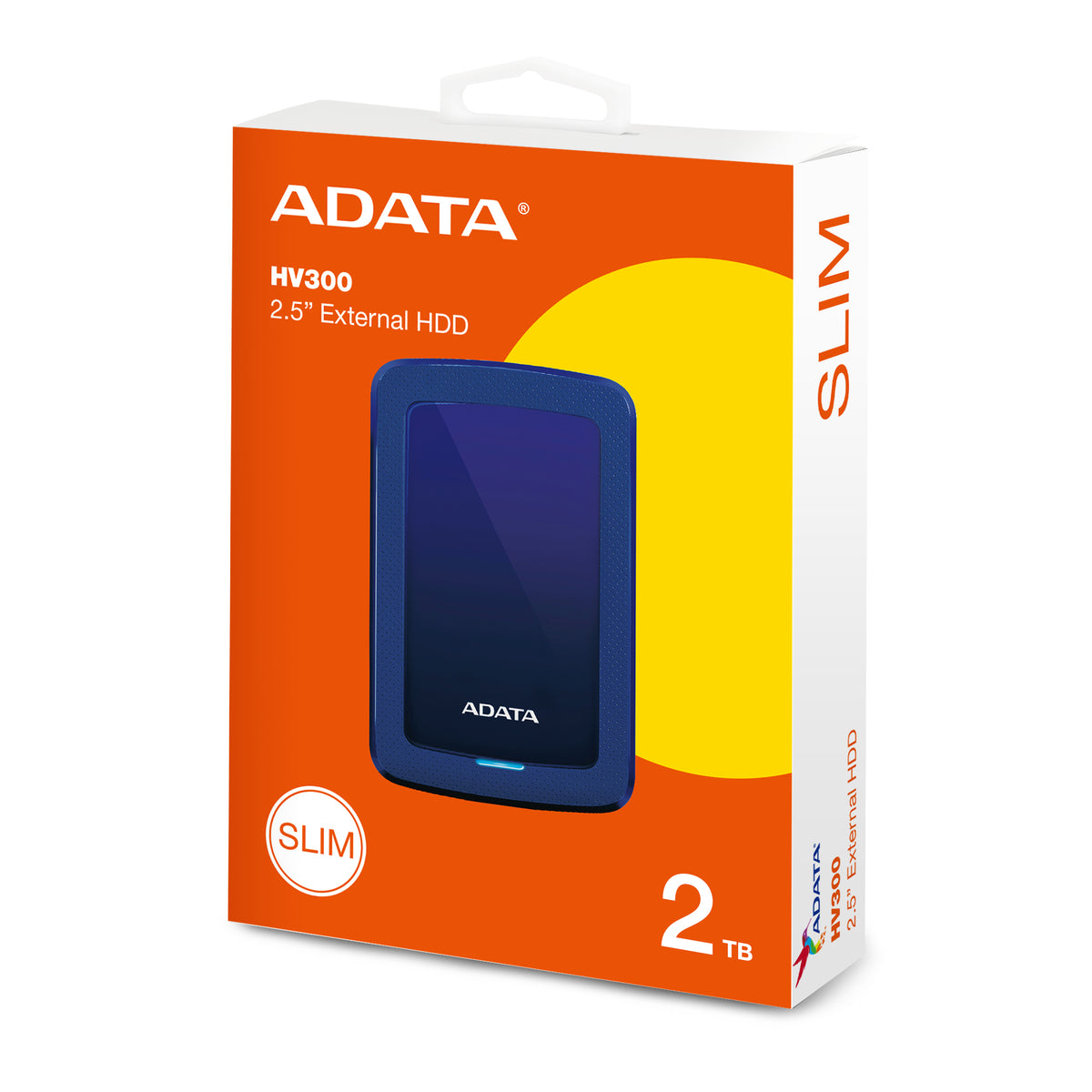 Disco Duro Externo ADATA HV300 2.5" USB 3.1 — Azul 2 TB