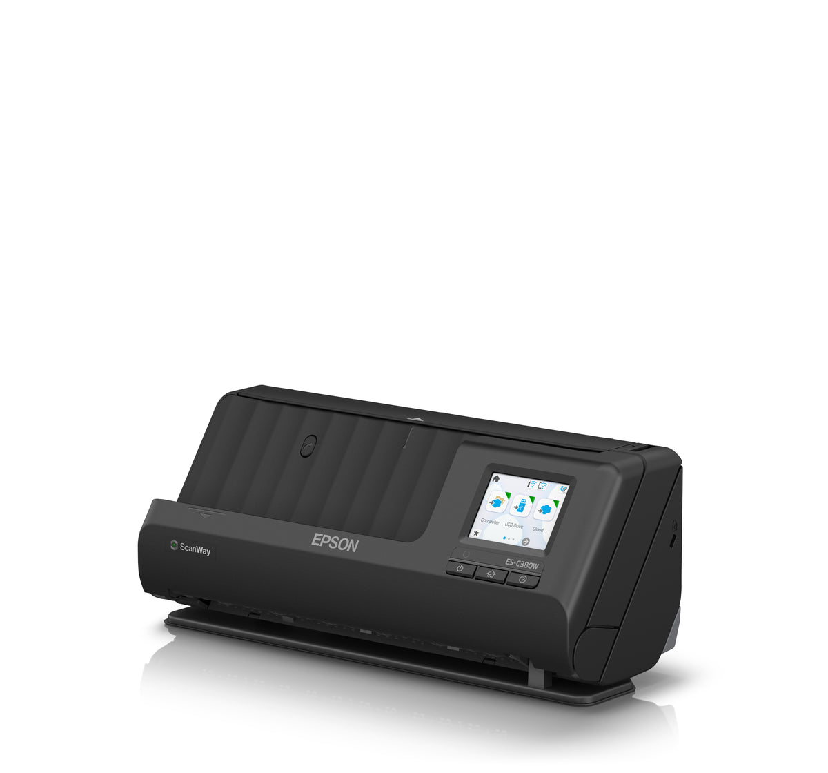 Escaner Epson Inalambrico de Documentos WorkForce ES-C380W con Pantalla Tactil