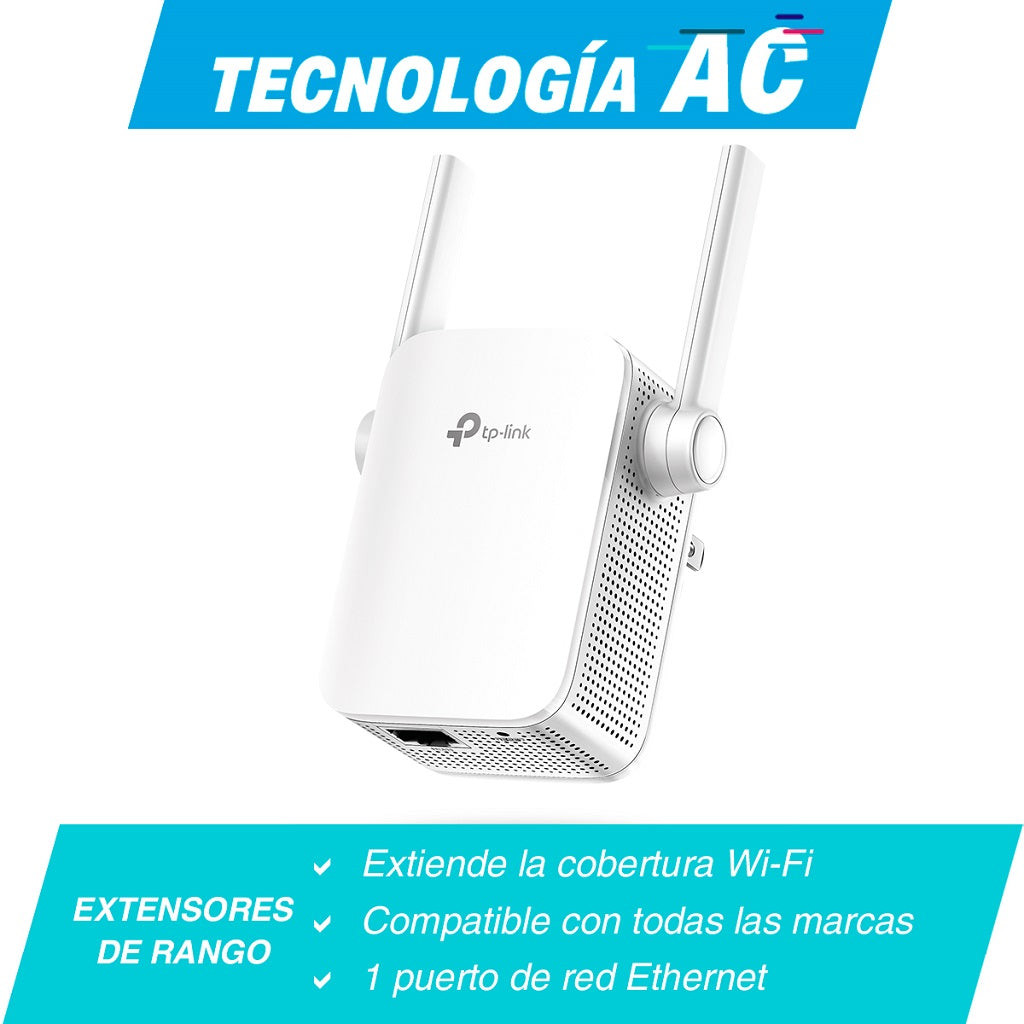 Extensor Rango Tp-Link Wireless AC1200