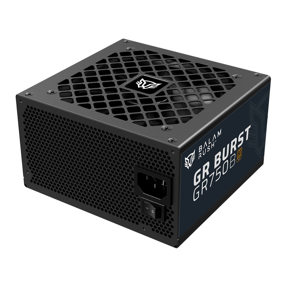 Fuente de Poder Balam Rush GR Burst GR750B Legend Series ATX 750W 80 Plus Bronze No Modular Negro