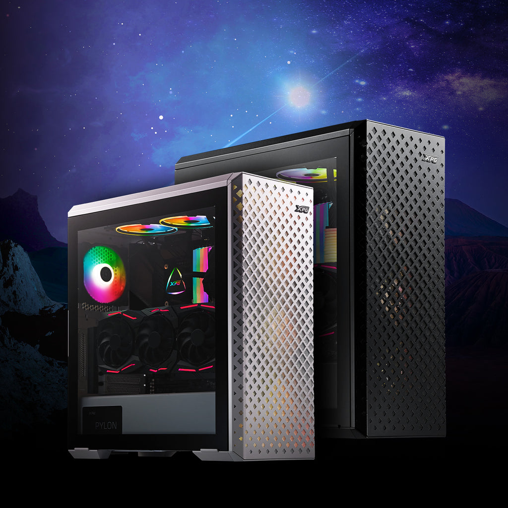 Gabinete Gaming XPG Defender Pro-whcww