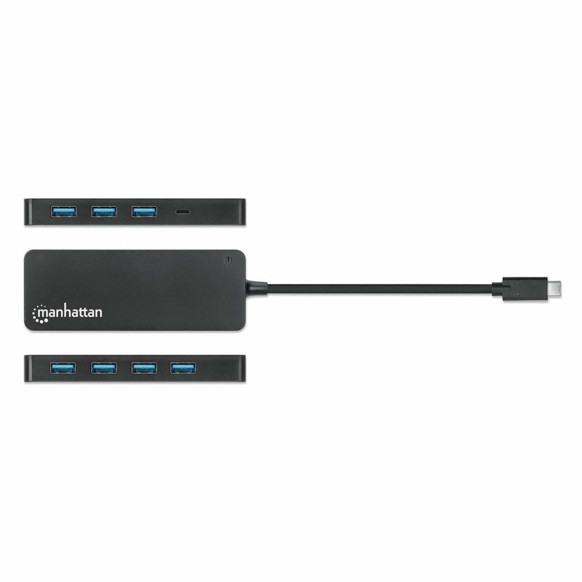 HUB Manhattan USB-C V3.2 7 Ptos A 5Gbps