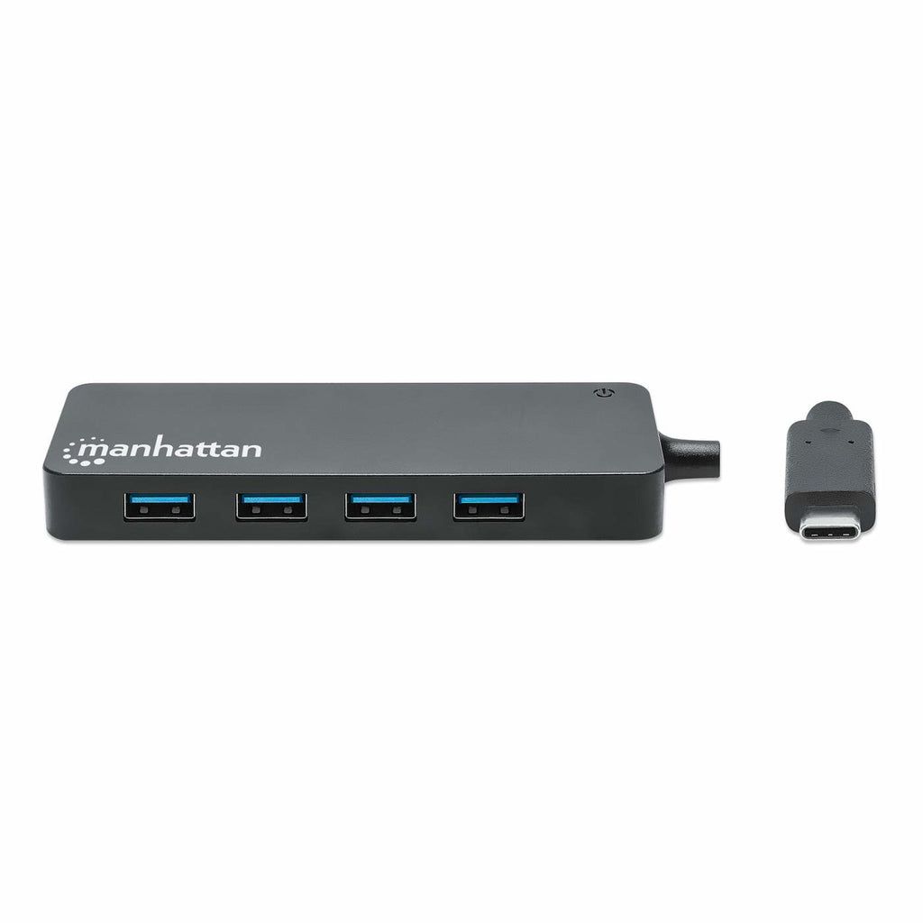 HUB Manhattan USB-C V3.2 7 Ptos A 5Gbps