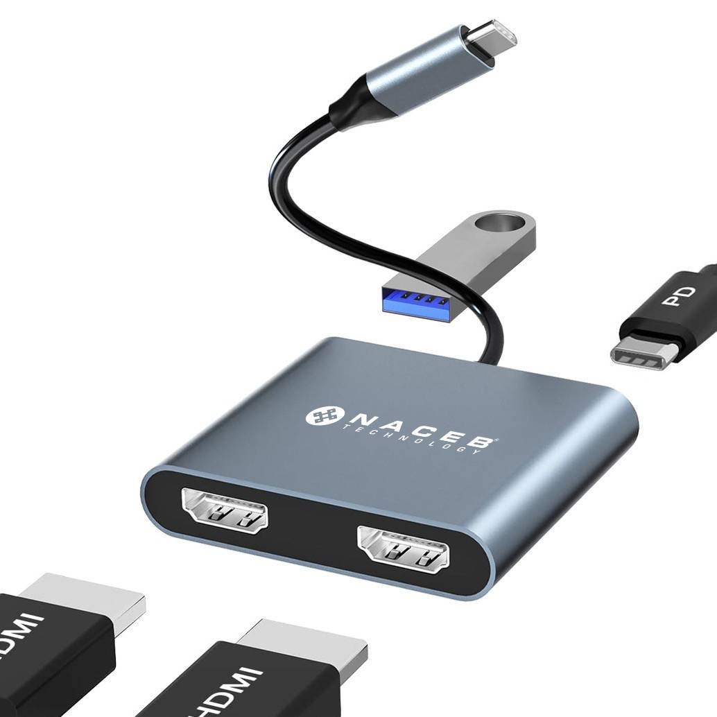 Hub USB Naceb Technology NA-0148
