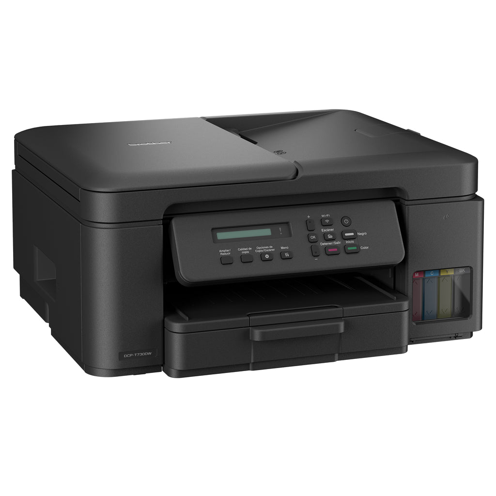 Impresora 3 en 1 Brother DCP-T730DW Inyección de Tinta a Color InkBenefit Tank Conectividad Inálambrica Impresión Dúplex