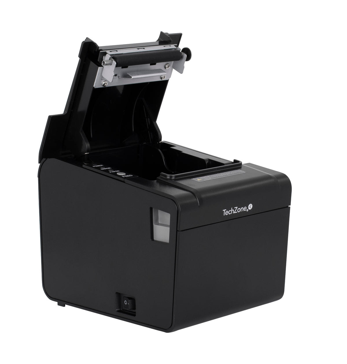 Impresora Térmica Techzone TZBE102 80mm Vel 250mm/s 203dpi USB/Serial/RJ45/RJ11 Cortador Manual 1 Año Garantía