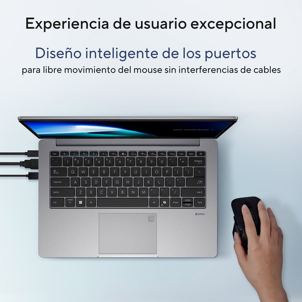 Laptop ASUS ExpertBook Essential P1403CVA 14" Intel Core 5 210H DDR5 16GB 512GB Windows 11 Pro