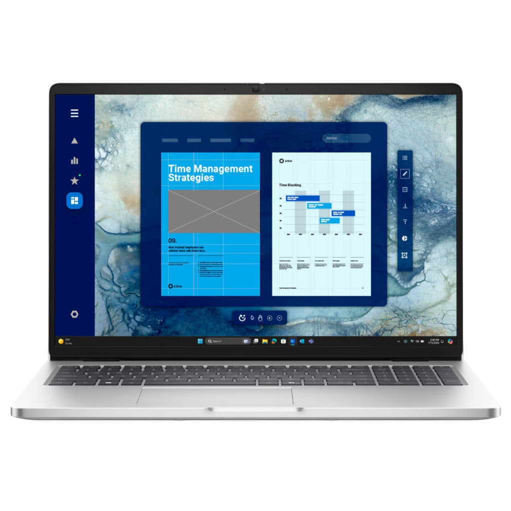 Laptop Dell Pro 16 PC16250 Intel Ultra 7-255U RAM 16GB SSD 512GB W11 Pro 3 Años Básico