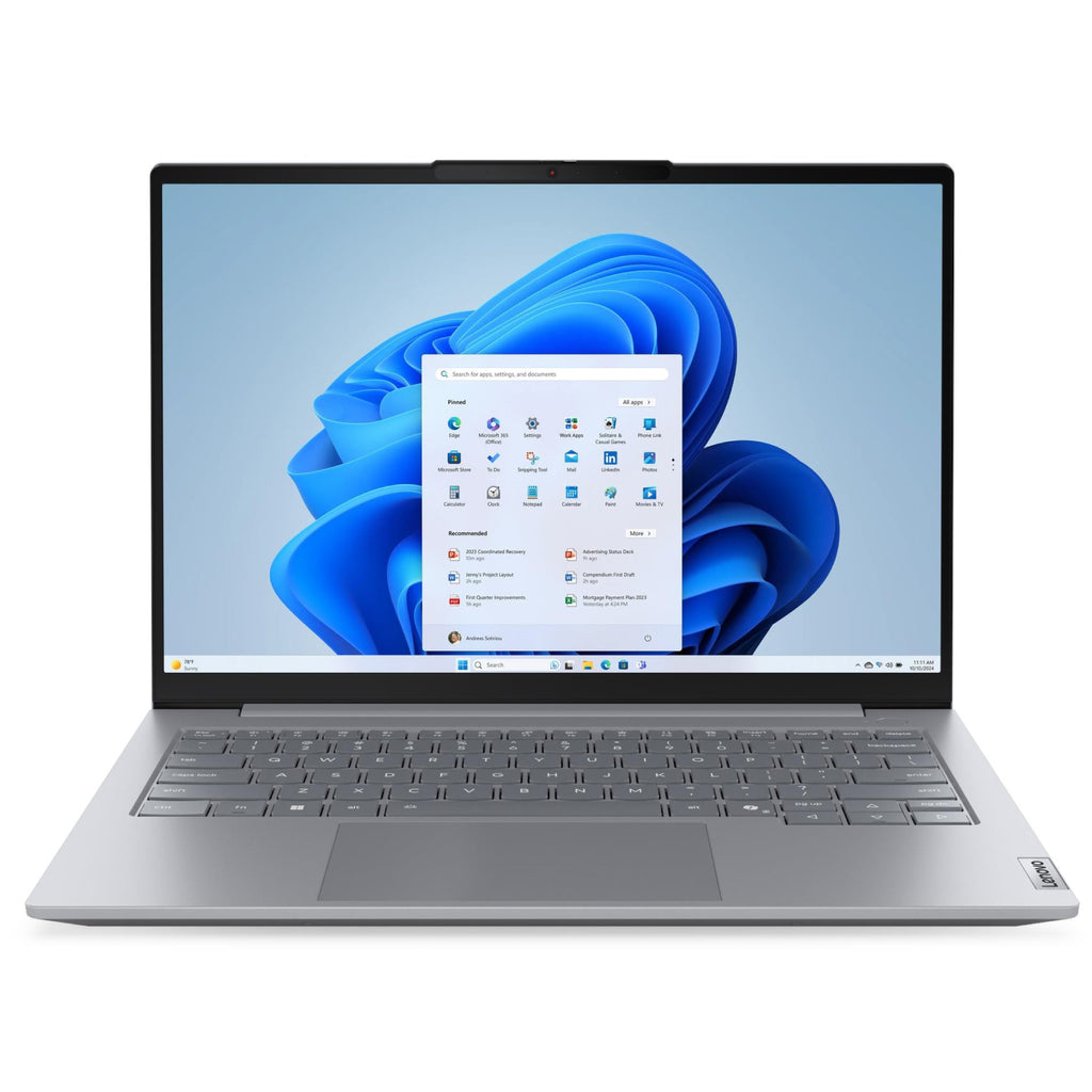 Laptop Lenovo ThinkBook 14 G8 14" Intel Core 7 240H NoTouch Windows 11 Pro 64 16GB 512GB SSD 1CourierCarryin