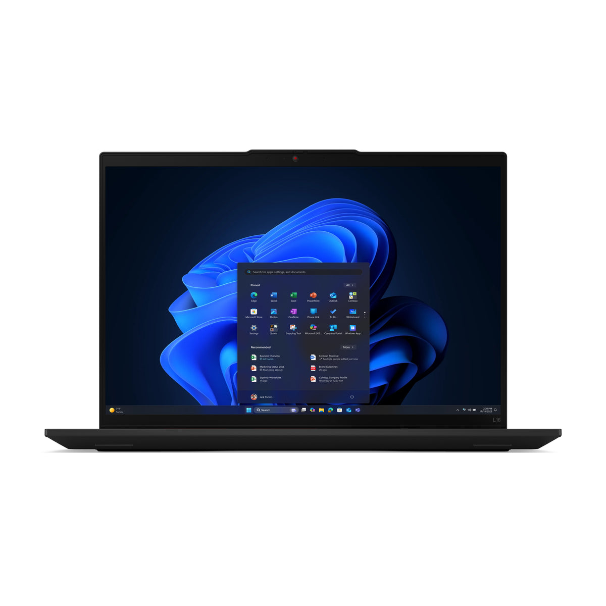 Laptop Lenovo ThinkPad L16 Gen 2 (Intel) 16" Intel Core Ultra 5 225U 16 GB 512 GB Windows 11 Pro