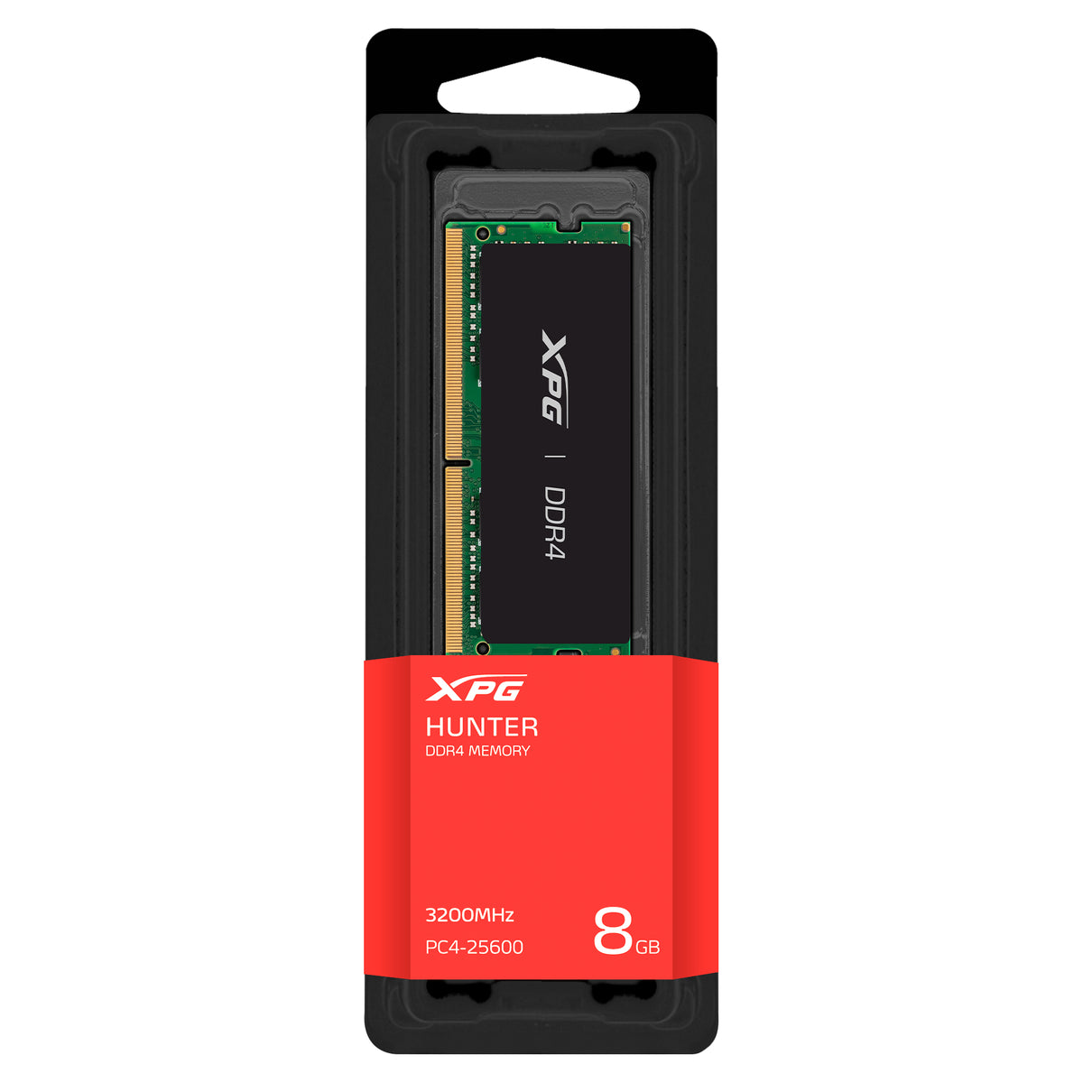 Memoria RAM 8GB DDR4 SO-DIMM XPG HUNTER 3200Mhz CL22 Disipador aluminio