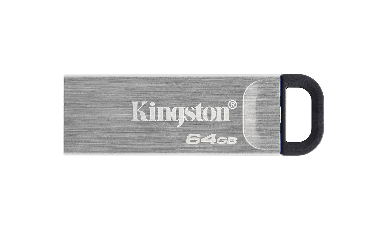 Memoria USB Kingston DataTraveler Kyson 3.2 Gen1 Color Gris — 64 GB