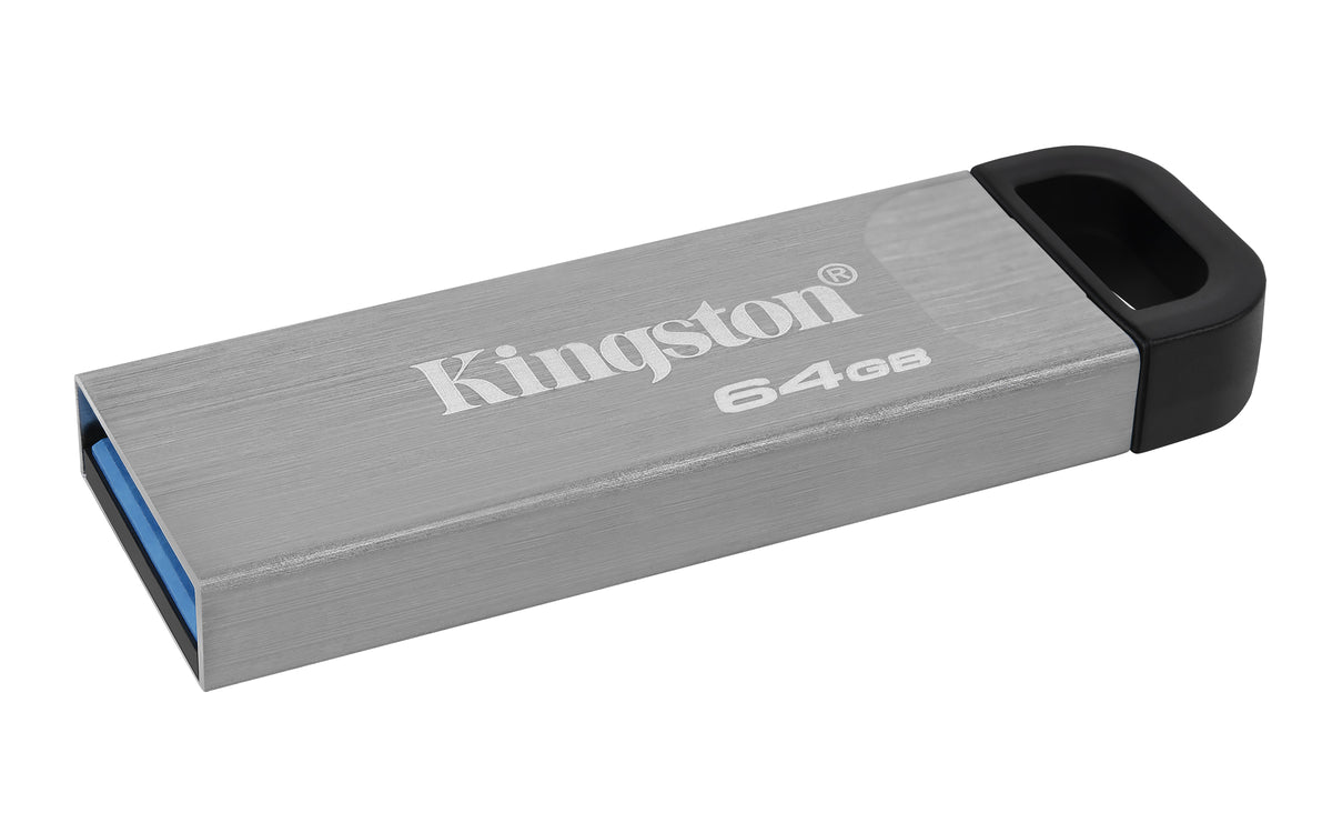 Memoria USB Kingston DataTraveler Kyson 3.2 Gen1 Color Gris — 64 GB