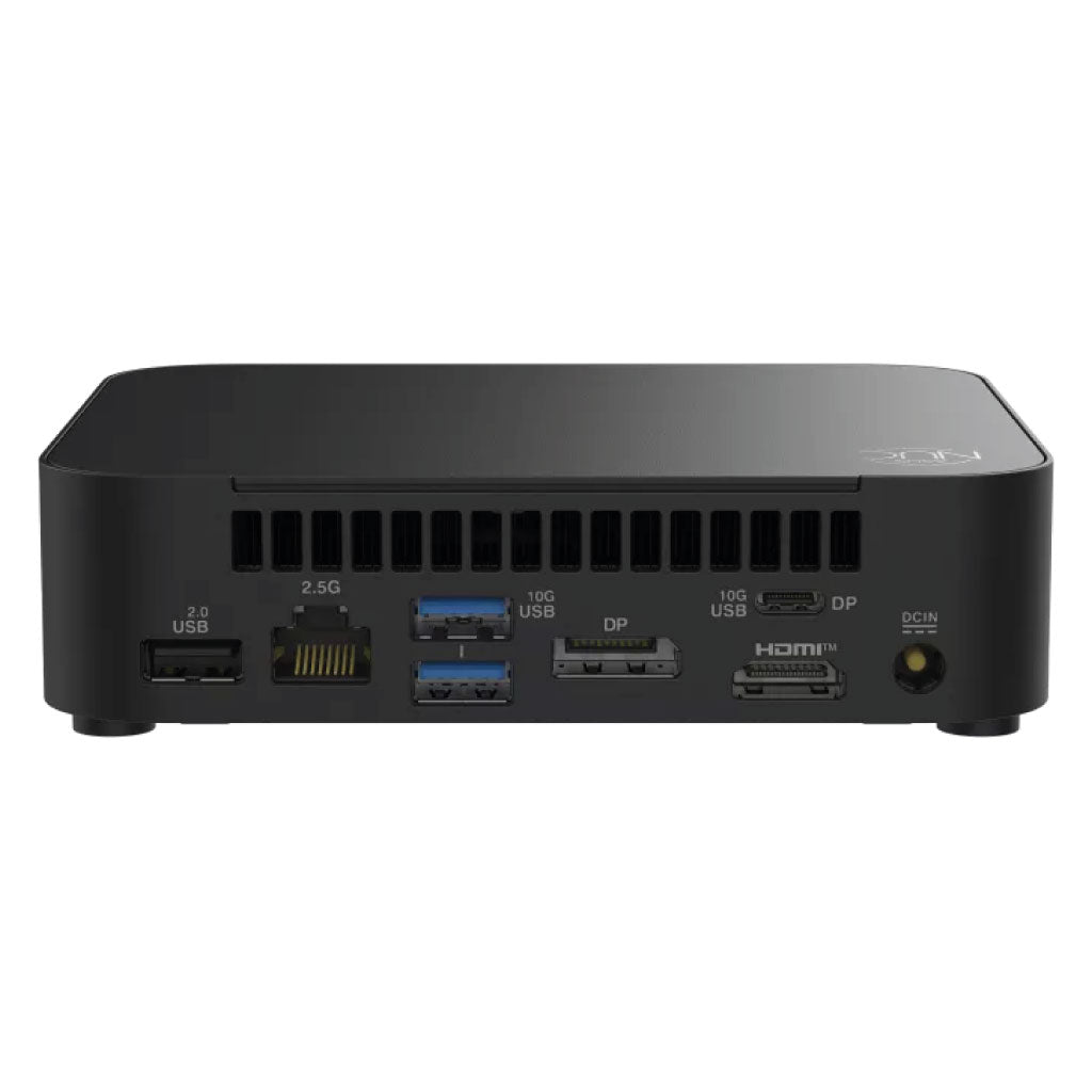 Mini PC ASUS Barebone NUC 14 Essential Intel N150 3.6Ghz sin RAM SSD DDR5 Max 16GB M.2 2280 G4 HDMI DP Wi-Fi 6E