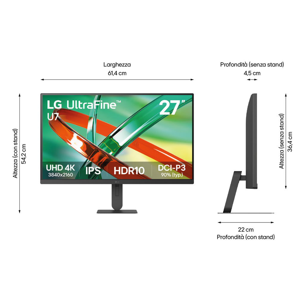 Monitor LG 27U711B-B.AWM 27" 4K UHD