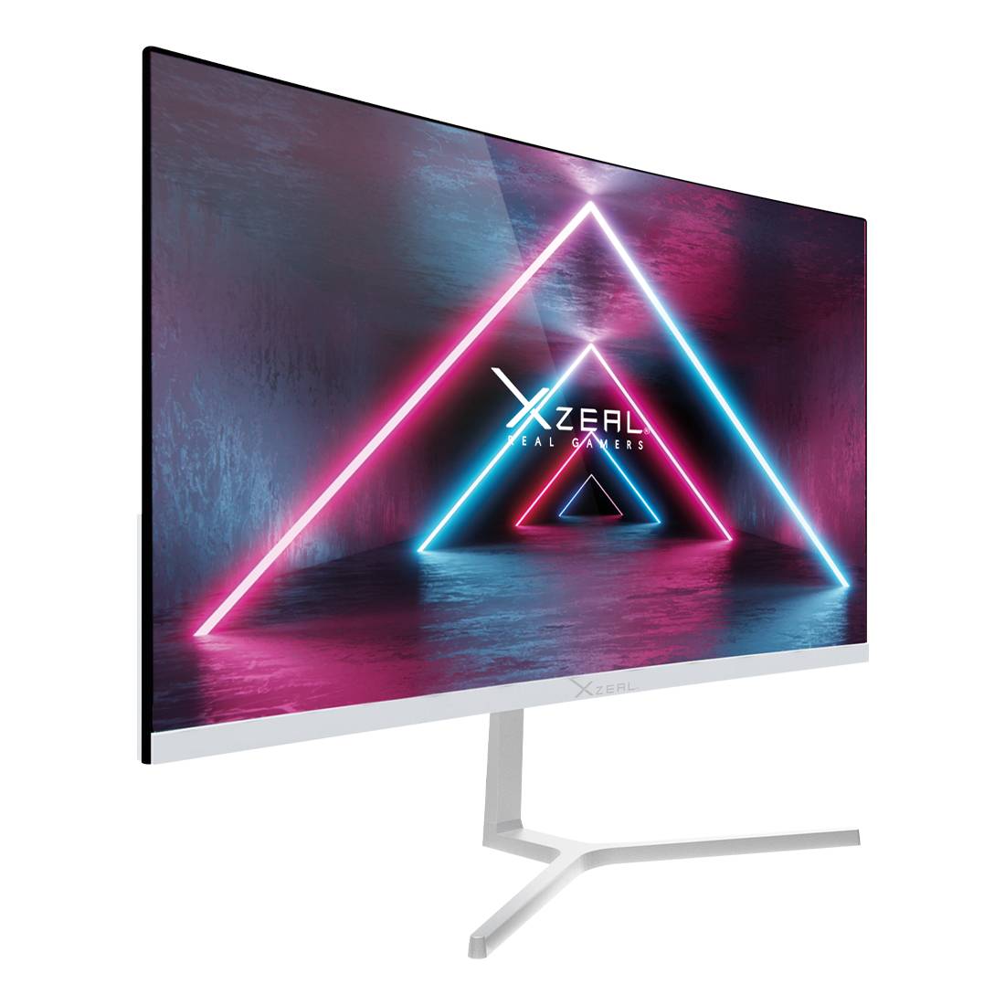 Monitor Xzeal 23.8" Gaming Curvo XST-570 1920x1080p FHD 100HZ VGA HDMI Vesa Blanco