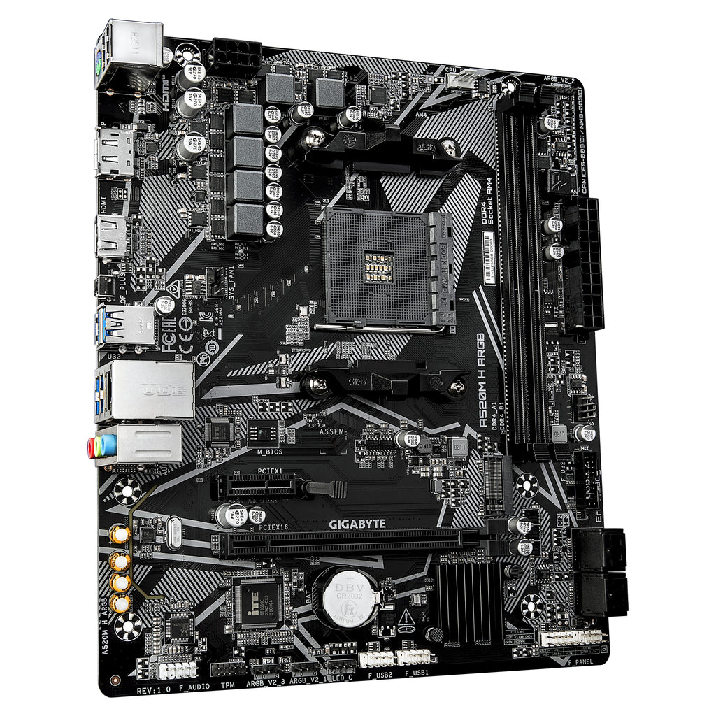Motherboard Gigabyte A520M H Argb