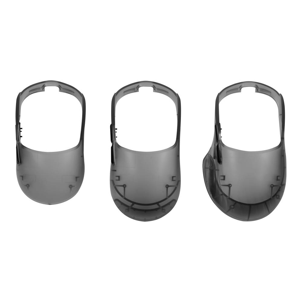 Mouse Game Factor MOW700 Carcasas Intercambiables 2.4G+BT Pixart 3395 26.000 DPI RGB — Negro