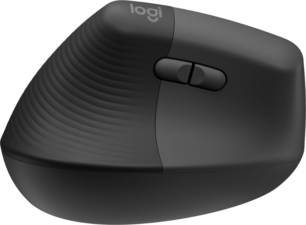 Mouse Logitech Lift Left Ergonómico Vertical 1000dpi Color Grafito