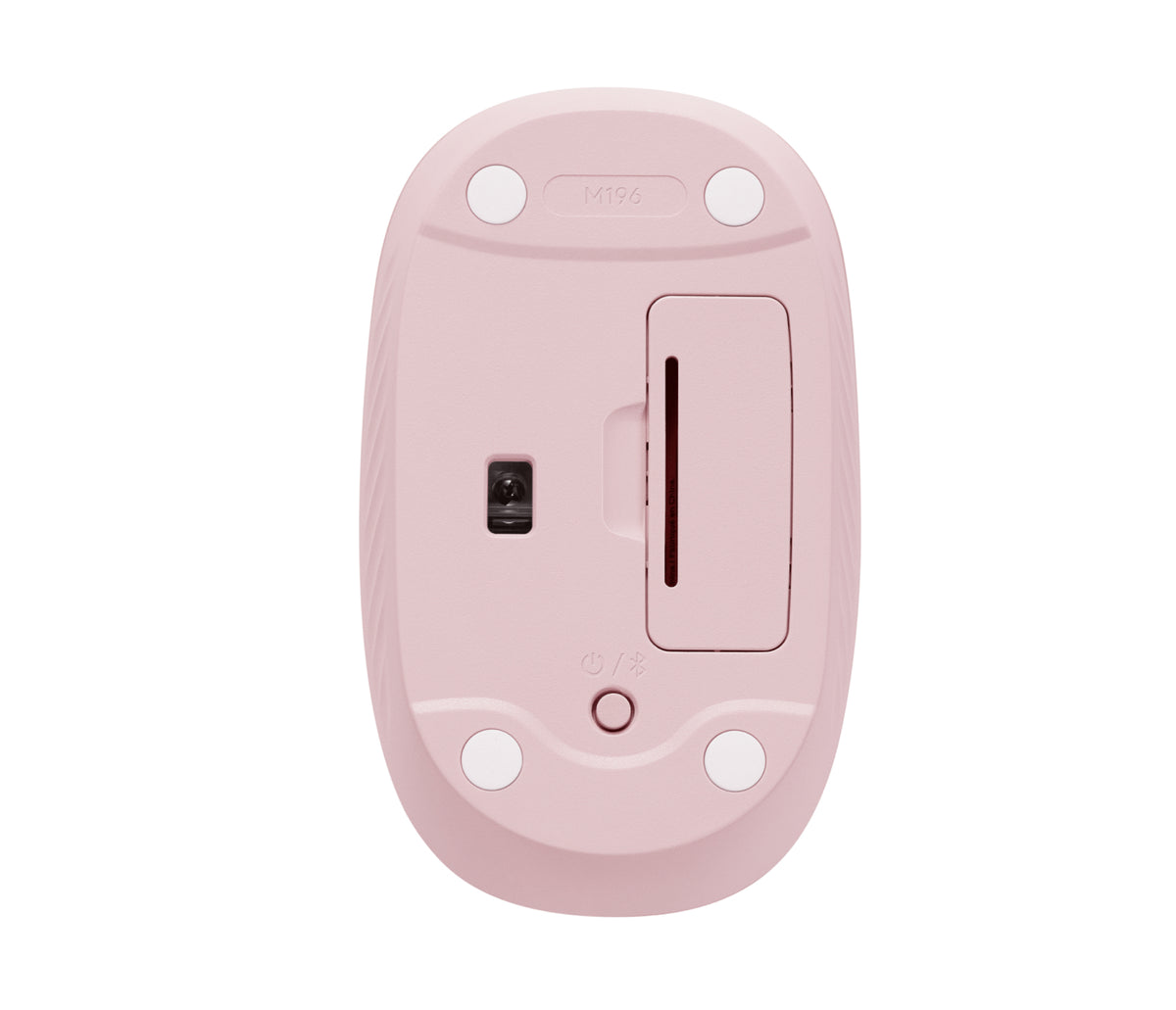Mouse Logitech M196 Óptico Bluetooth 1000 Dpi 10 Color Rosa