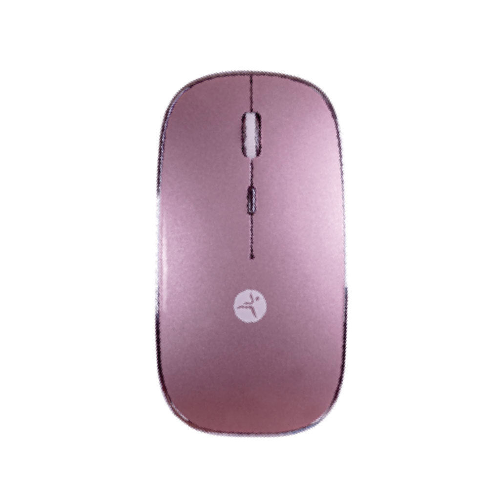 Mouse Techzone Recargable Rora con Nano Receptor Tipo C Y Usb a Mouse Pad Incluido DPI 1000/1200/1600