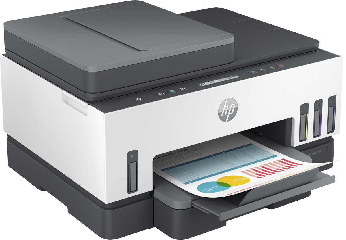 Multifuncional HP (HPS) Smart Tank 750 Color A4 15PPM/9PPM