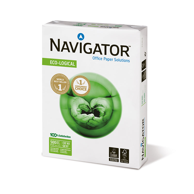 Papel Cortado Navigator Tamaño Carta 97% de Blancura 70grs Caja con 5000 hojas