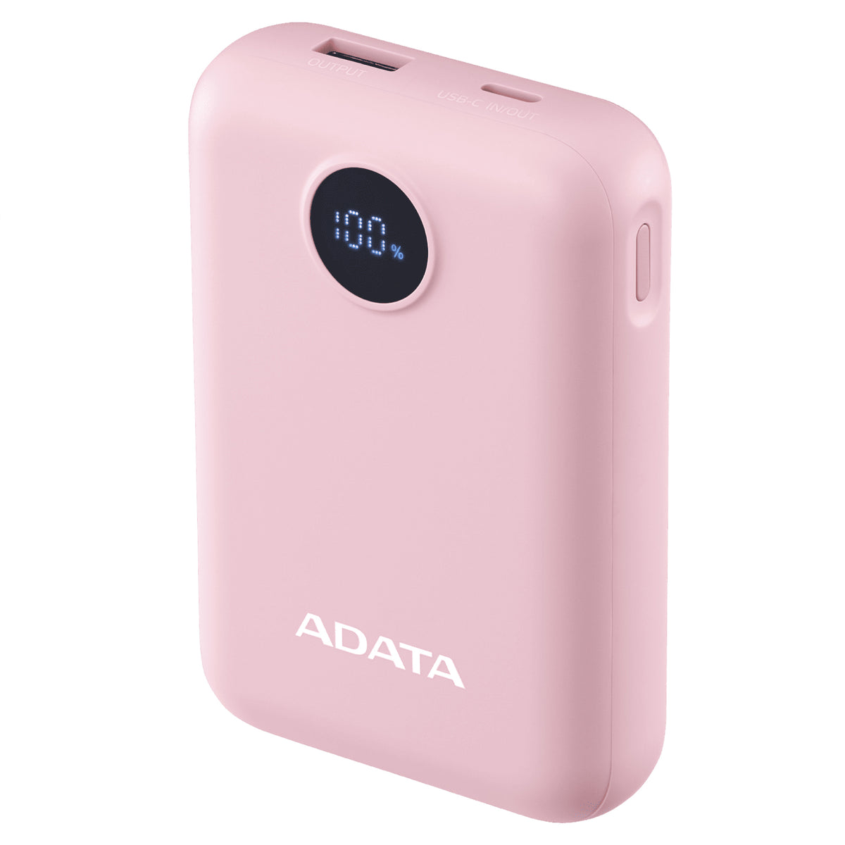 Power Bank ADATA 10000mAh Digital PC10022 — Rosa