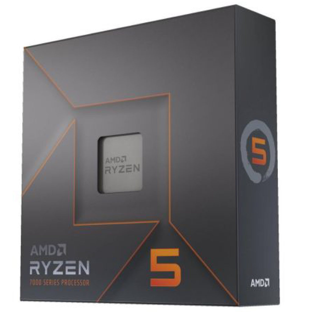 Procesador AMD Ryzen 5 7600X 4.7GHz 32MB 105W S AM5 Hexa Core con Gráficos sin Disipador 100-100000593WOF