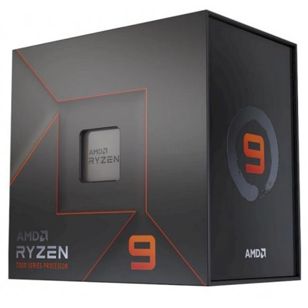 Procesador AMD Ryzen 9 7900 3.7GHz 64MB 65W 12 Cores 24 Threads Socket AM5 con Gráficos sin Disipador