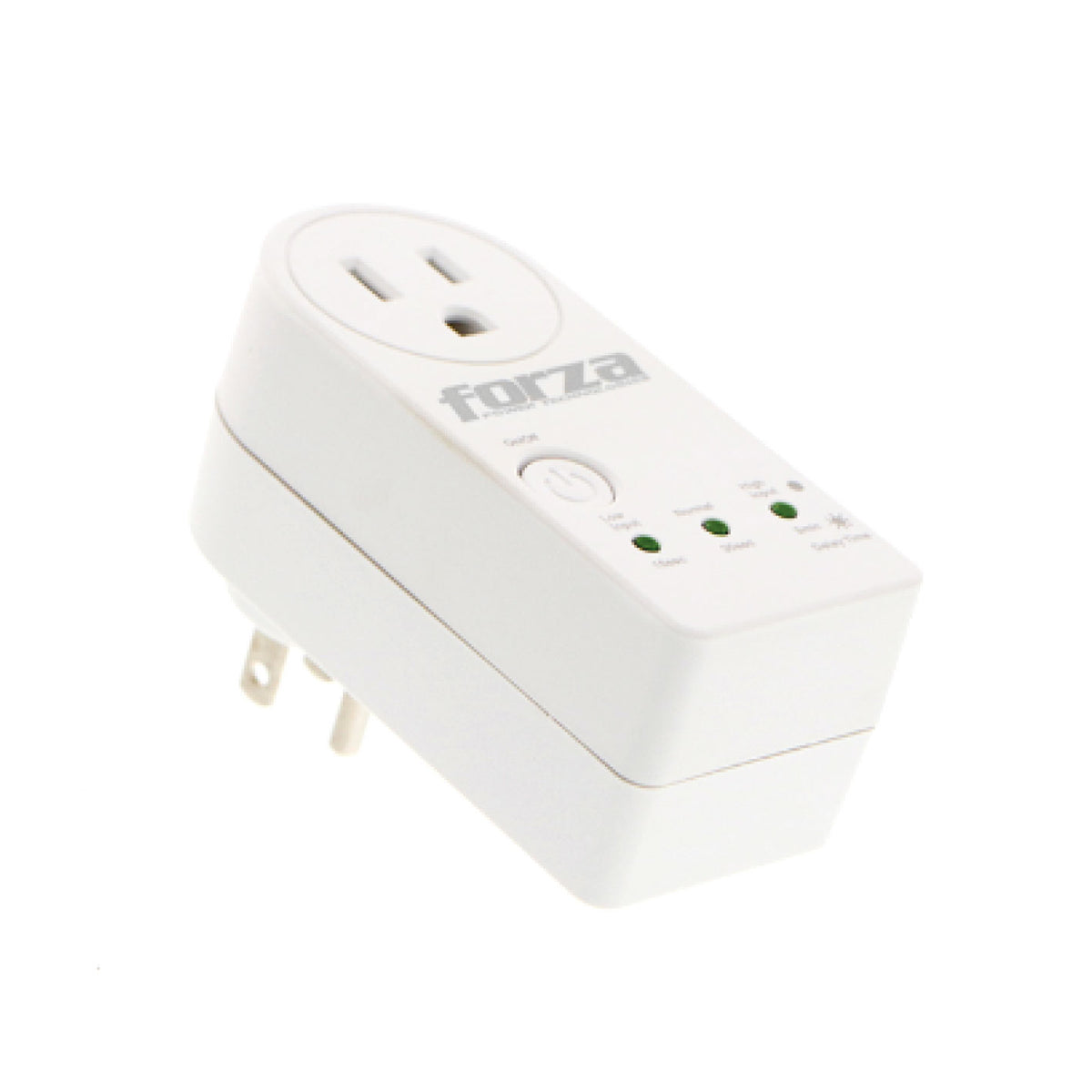 Protector de Voltaje Forza FVP-1201B 900J/1800W Capacidad de Protección y Temporizador Giro de 350° RJ45-120V Blanco