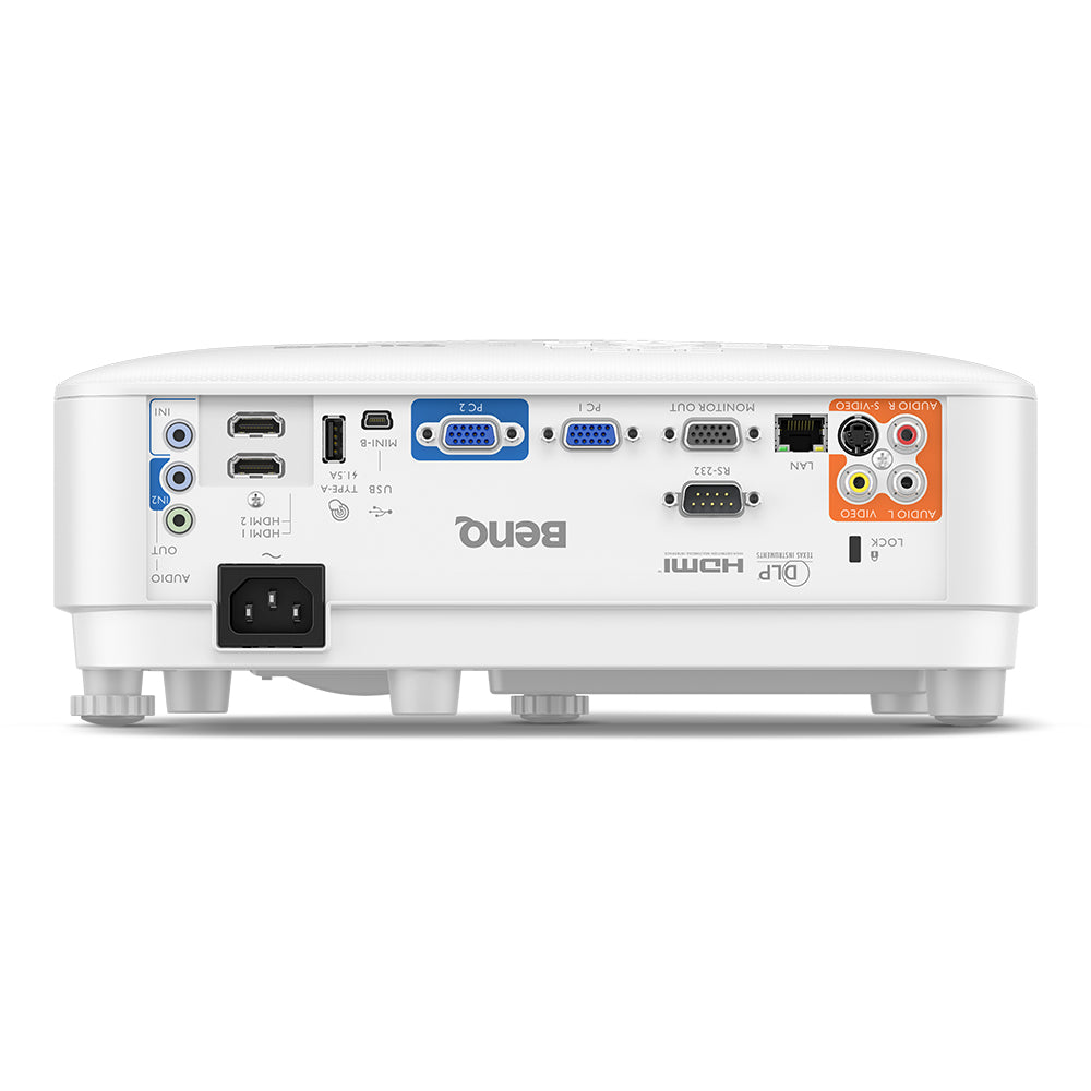 Proyector BenQ MW826STH DLP Tiro Corto 3500 Lúmenes Resolución WXGA 1280x800 Lámpara Contraste 20000:1